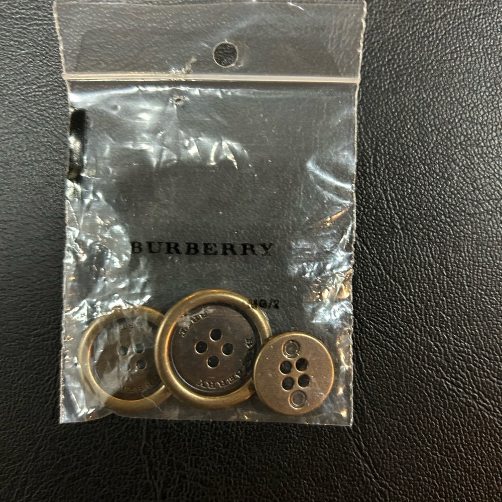 Burberry Brown buttons